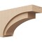 Ekena Millwork 9"W x 27"D x 18"H Classic Rivera Rough Cedar Woodgrain TimberThane Corbel, Primed Tan CORUR09X27X18RIVRCPR - alternate 1
